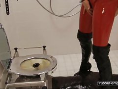 Caliente sexo en el baño de la c lisa ann y phoenix marie