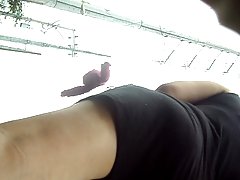 Agresivo anal y el sexo oral con la participación de dos de las putas