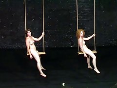 Porno en la cabina higiénico