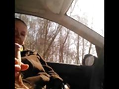 Música de la rubia ensaya con un miembro de la